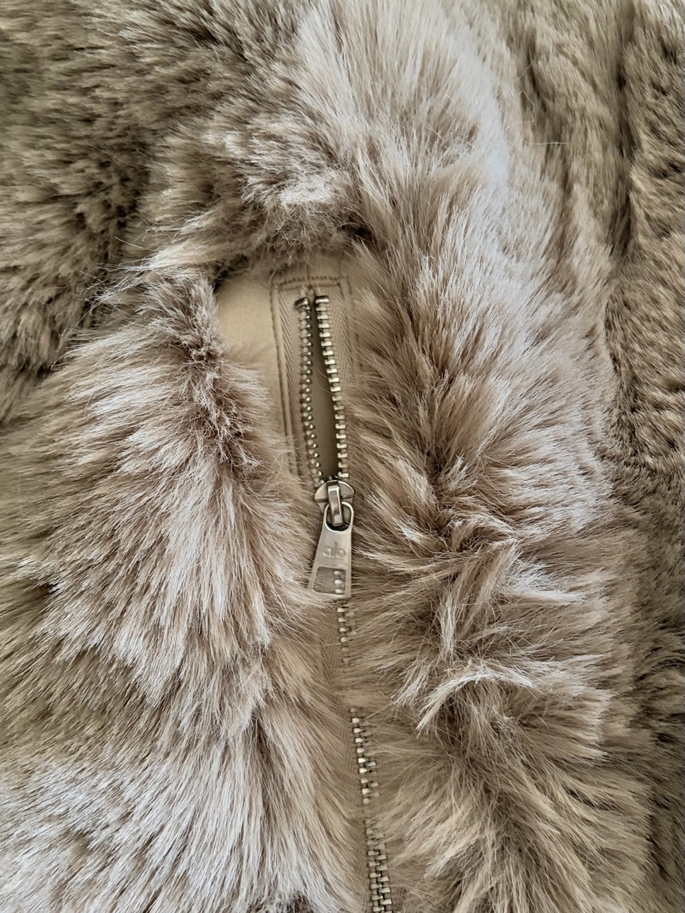 ALO Yoga Faux Fur Jacket - Picture 2 of 8